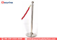 Stainless Steel Stanchion Security Bollards Crowd Control 910mm Height CE Approval